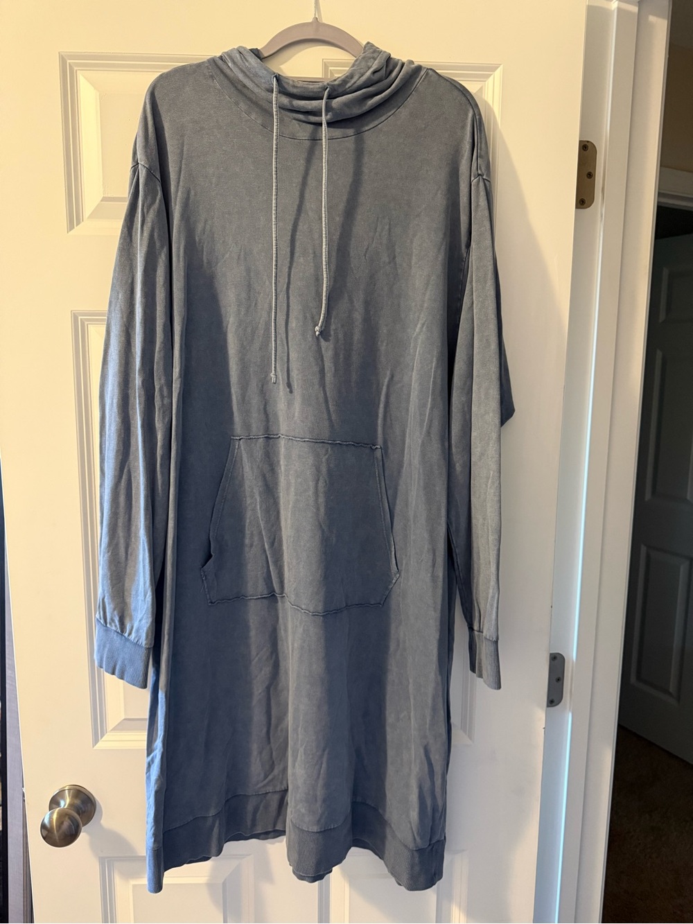 Torrid Washed Look Hoodie Dress